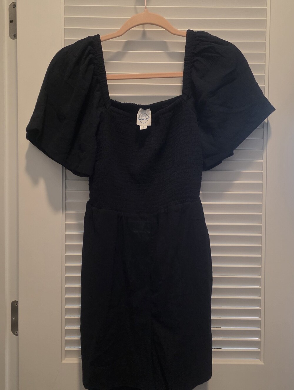 Loft Beach smocked romper